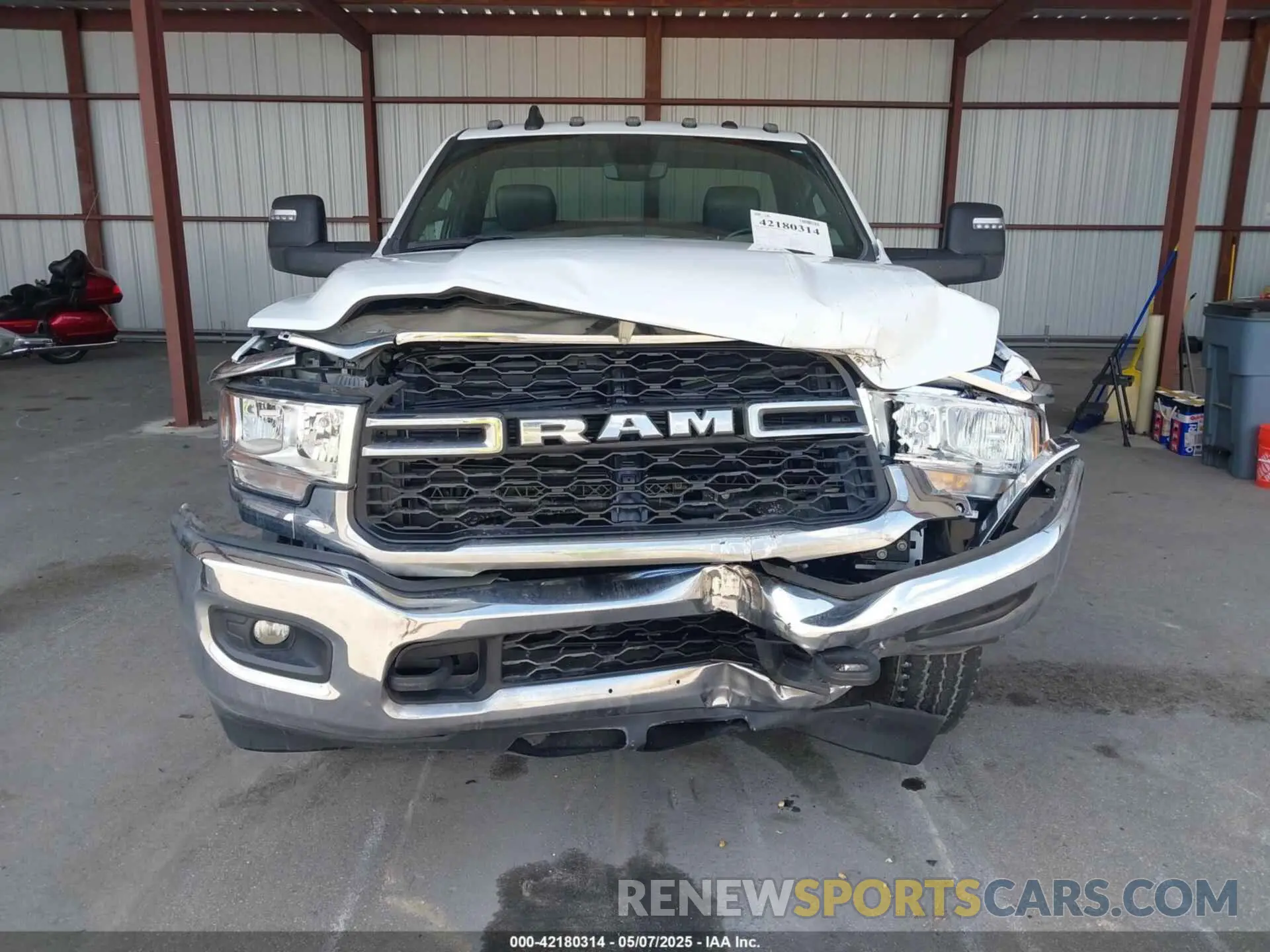 12 fotografías del automóvil dañado 3C7WR5AJ7PG567772 RAM 2500 2023