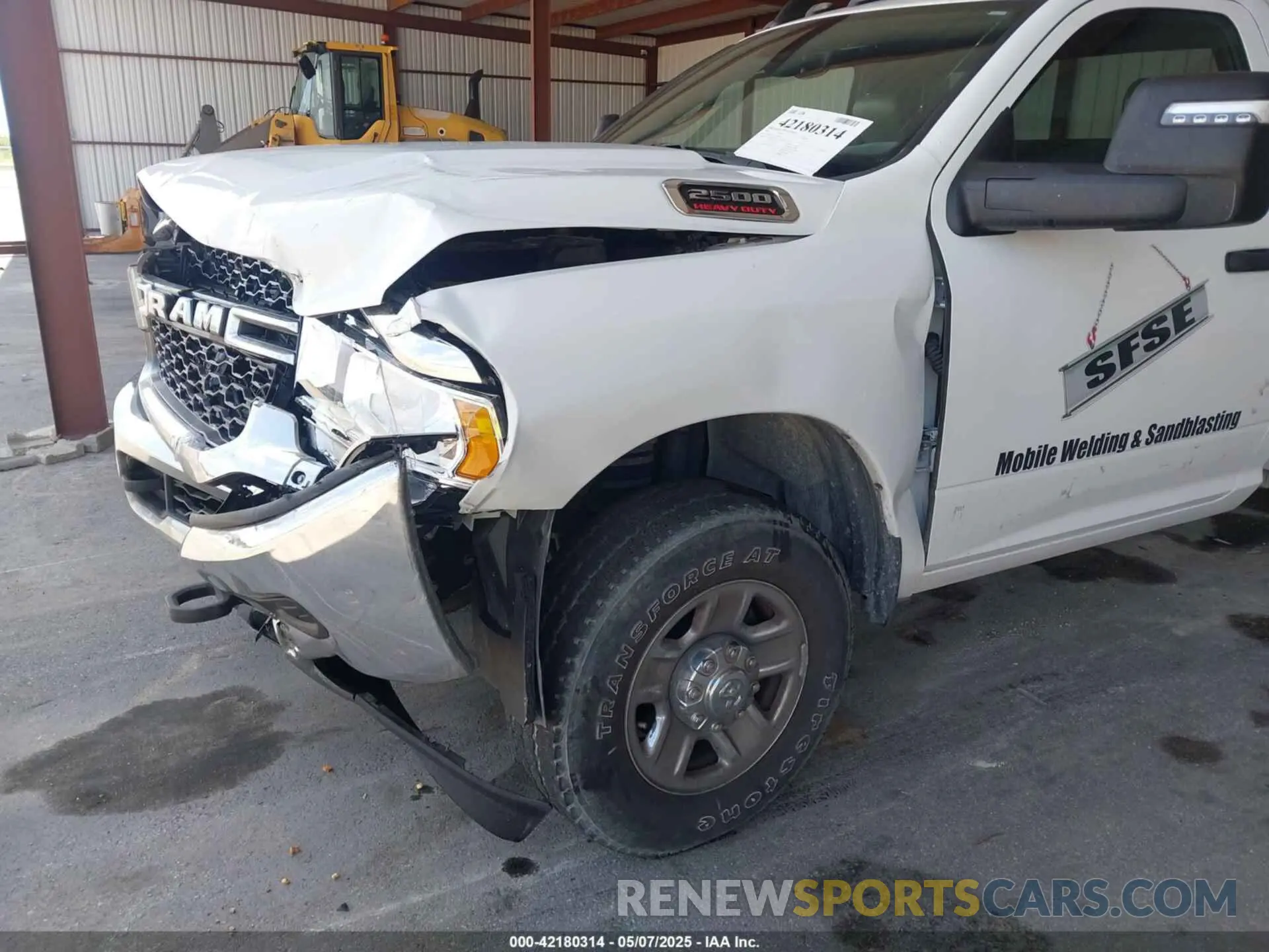 18 fotografías del automóvil dañado 3C7WR5AJ7PG567772 RAM 2500 2023