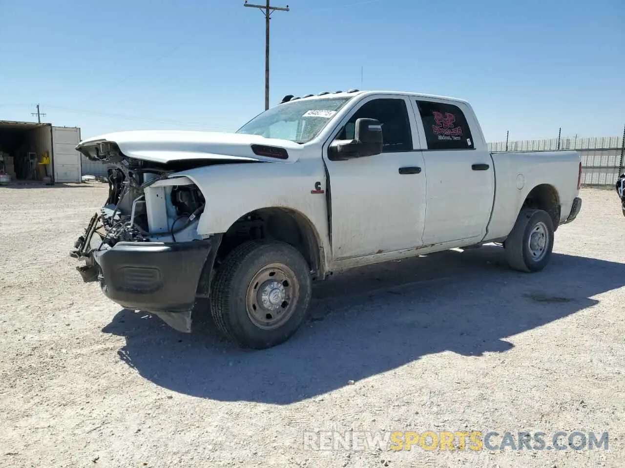 1 fotografías del automóvil dañado 3C6UR5CL4RG253364 RAM 2500 2024