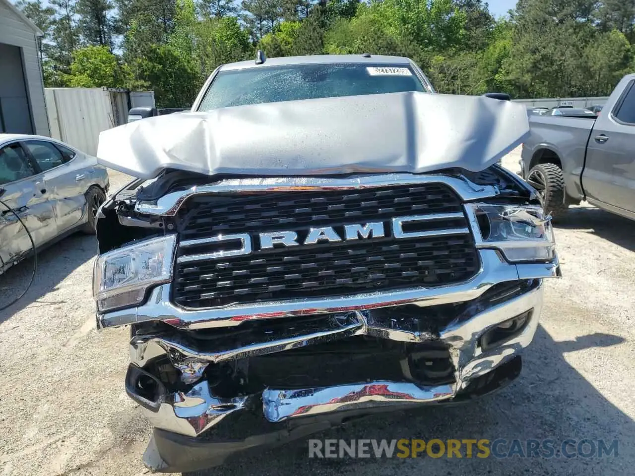 5 fotografías del automóvil dañado 3C6UR5DJ2RG354836 RAM 2500 2024