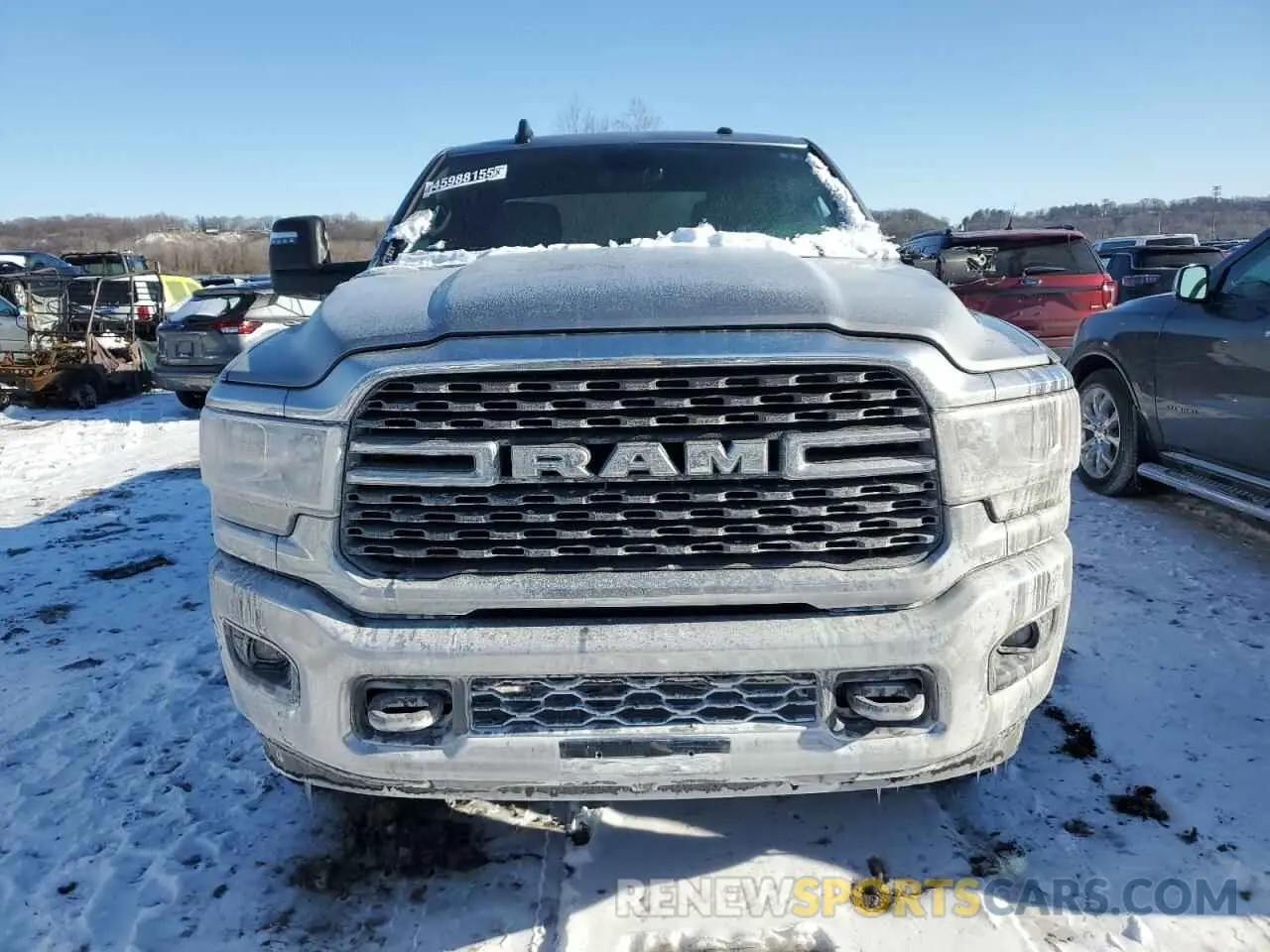 5 fotografías del automóvil dañado 3C6UR5DJ2RG386072 RAM 2500 2024