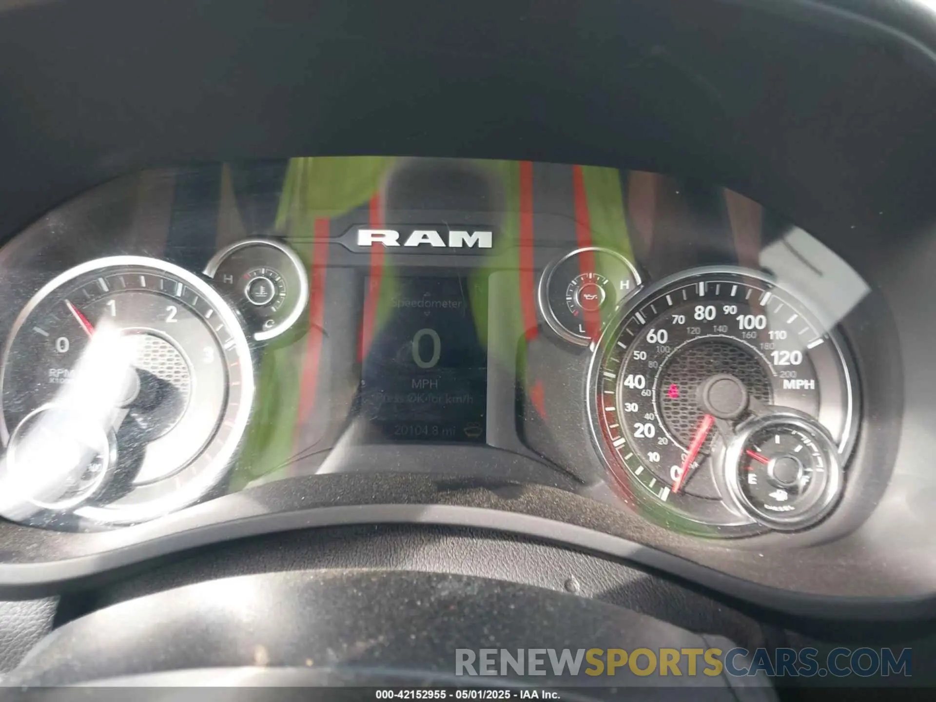 7 fotografías del automóvil dañado 3C6UR5DL0RG339978 RAM 2500 2024