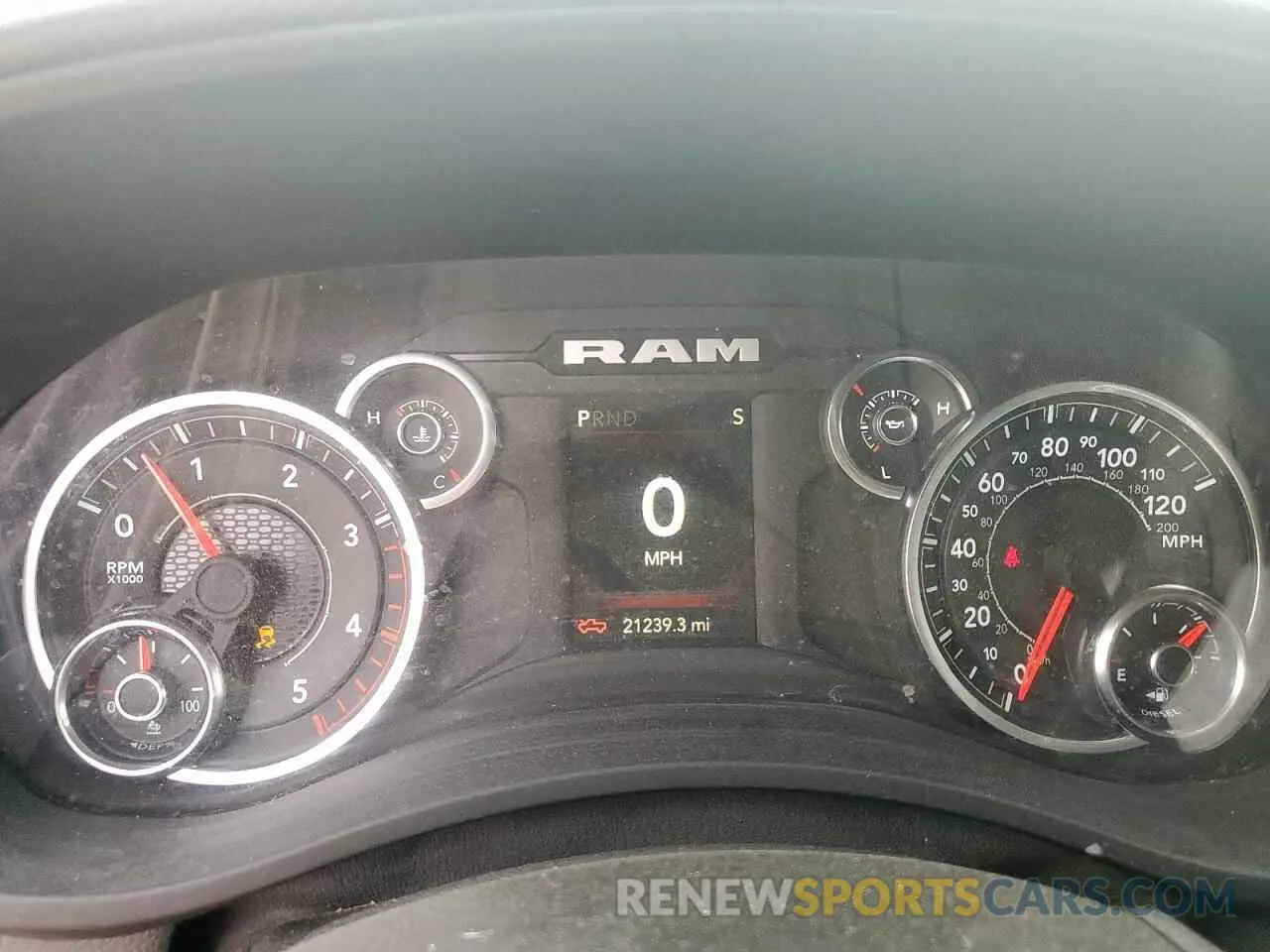 9 fotografías del automóvil dañado 3C6UR5DL5RG233994 RAM 2500 2024