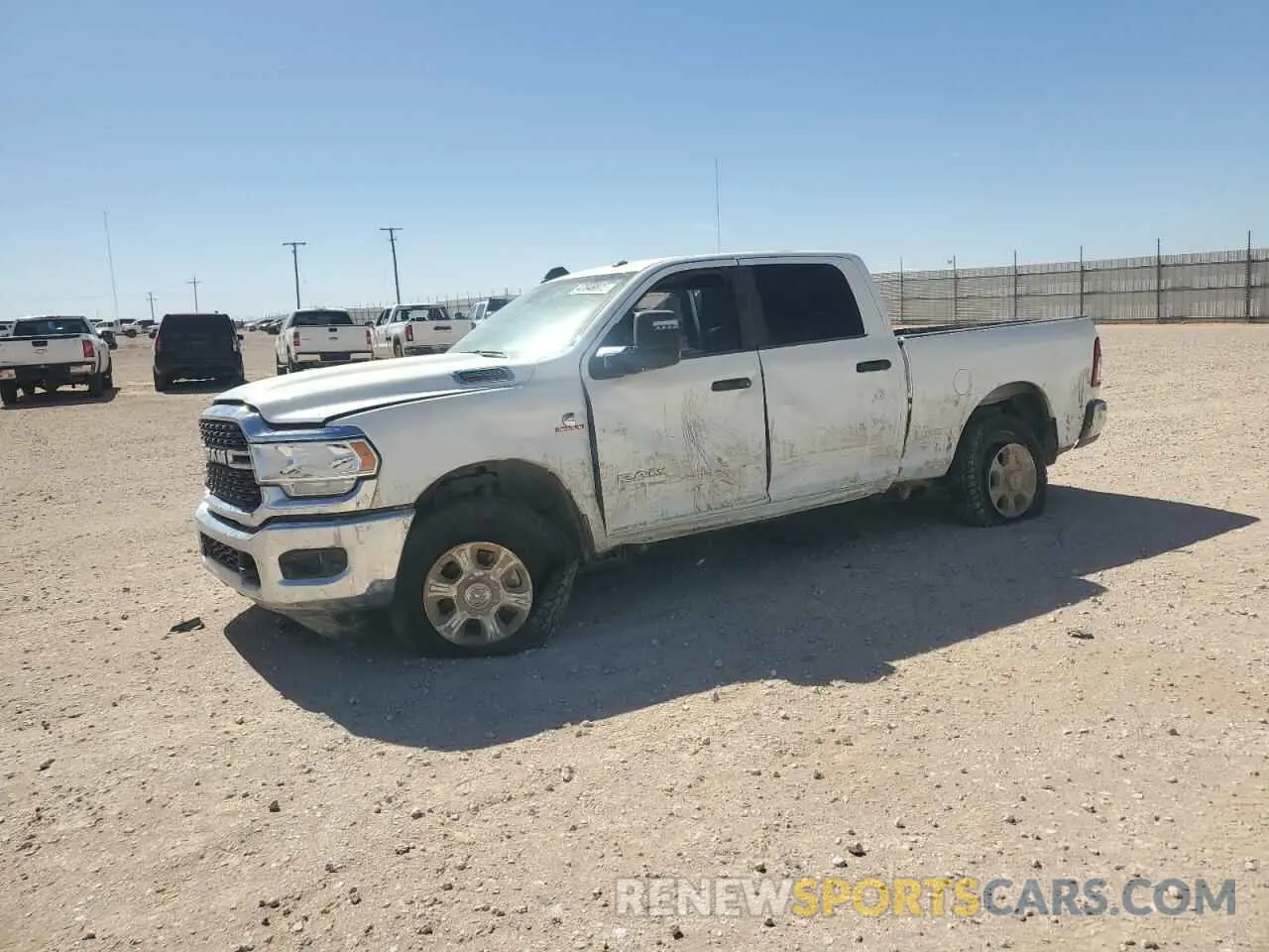 1 fotografías del automóvil dañado 3C6UR5DL6RG156245 RAM 2500 2024