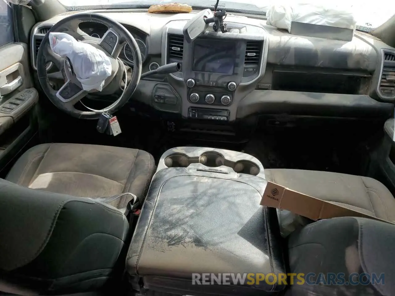 8 fotografías del automóvil dañado 3C6UR5DL7RG105949 RAM 2500 2024