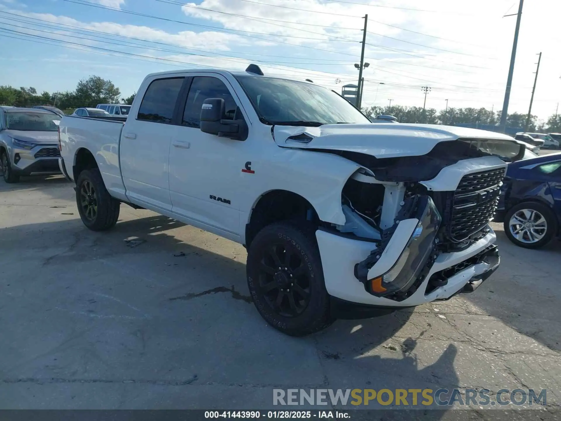 1 fotografías del automóvil dañado 3C6UR5DL7RG144685 RAM 2500 2024