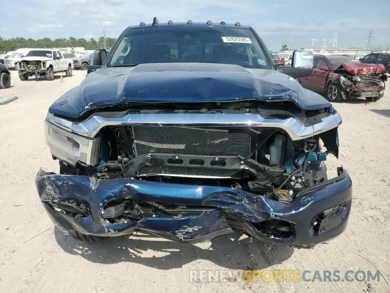 5 fotografías del automóvil dañado 3C6UR5FJ3RG351408 RAM 2500 2024