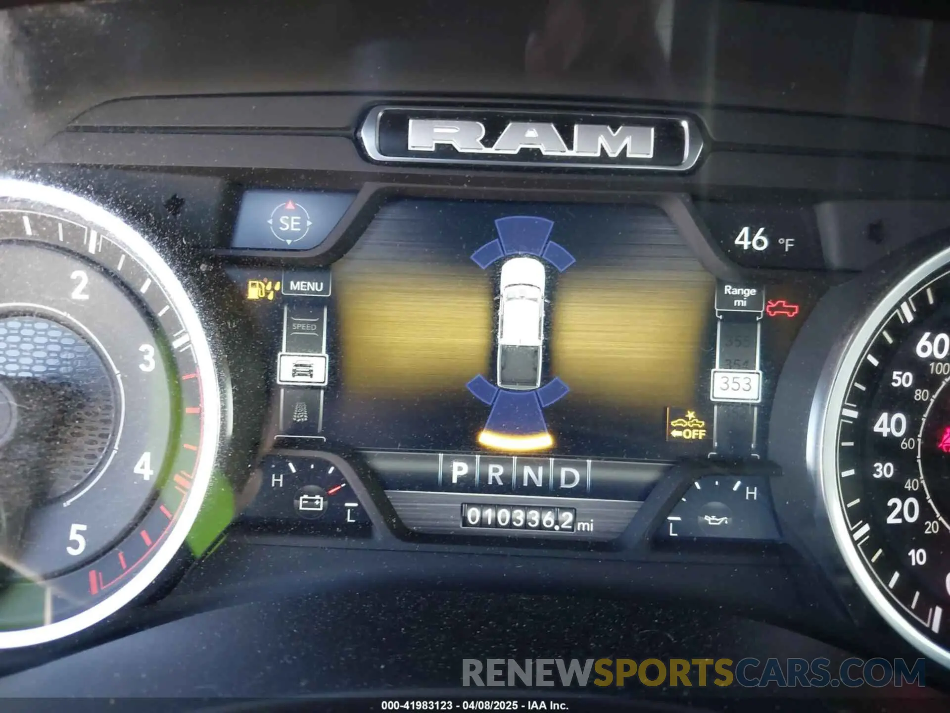 7 fotografías del automóvil dañado 3C6UR5FL3RG312836 RAM 2500 2024