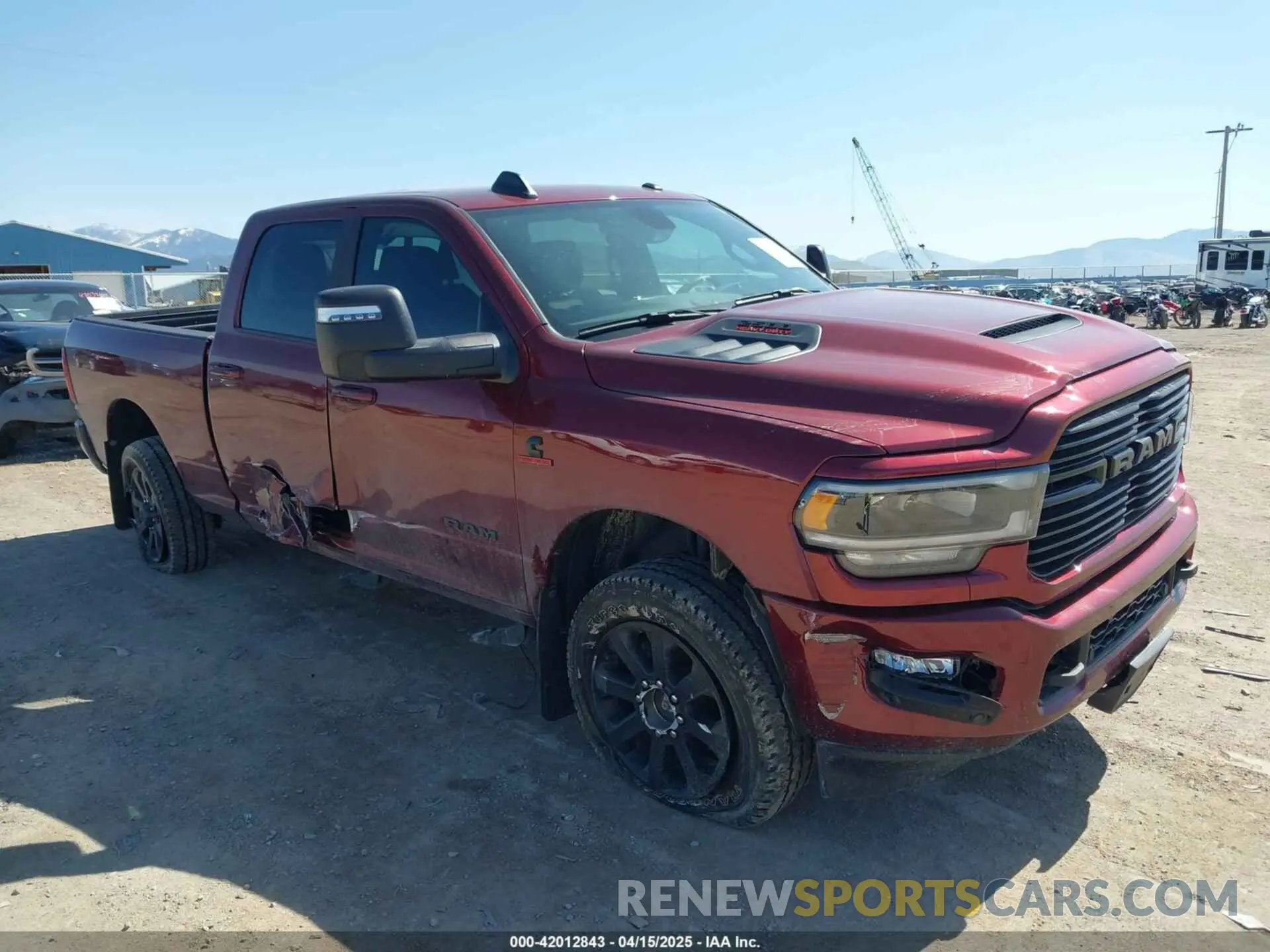 1 fotografías del automóvil dañado 3C6UR5FL6RG143993 RAM 2500 2024