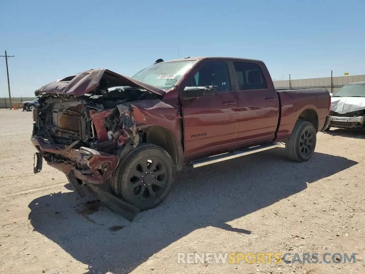 1 fotografías del automóvil dañado 3C6UR5FL9RG162974 RAM 2500 2024