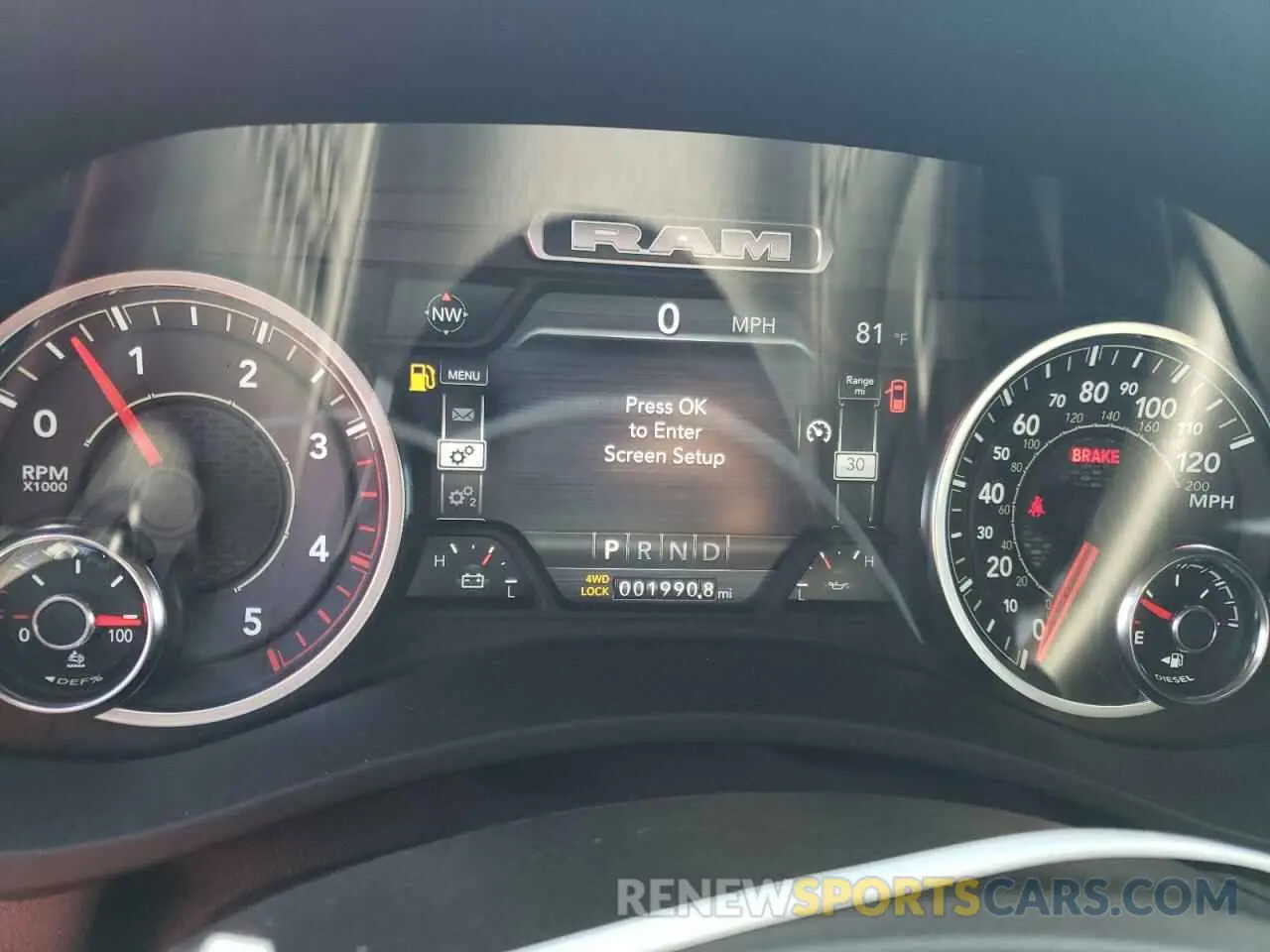 9 fotografías del automóvil dañado 3C6UR5FLXRG364108 RAM 2500 2024