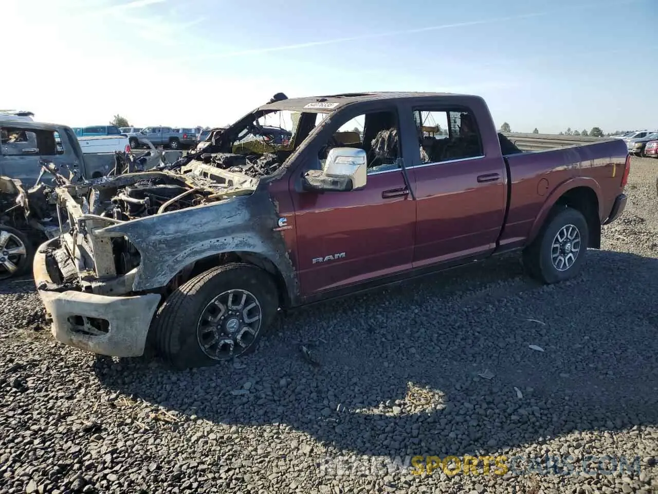 1 fotografías del automóvil dañado 3C6UR5GL4RG253584 RAM 2500 2024