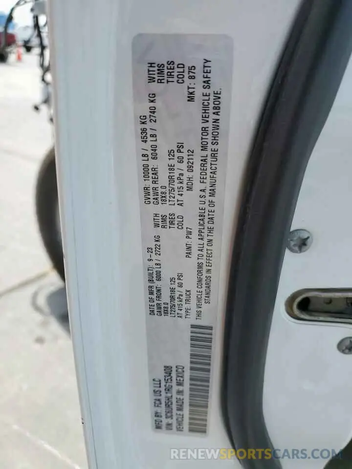 13 fotografías del automóvil dañado 3C6UR5HL1RG153408 RAM 2500 2024