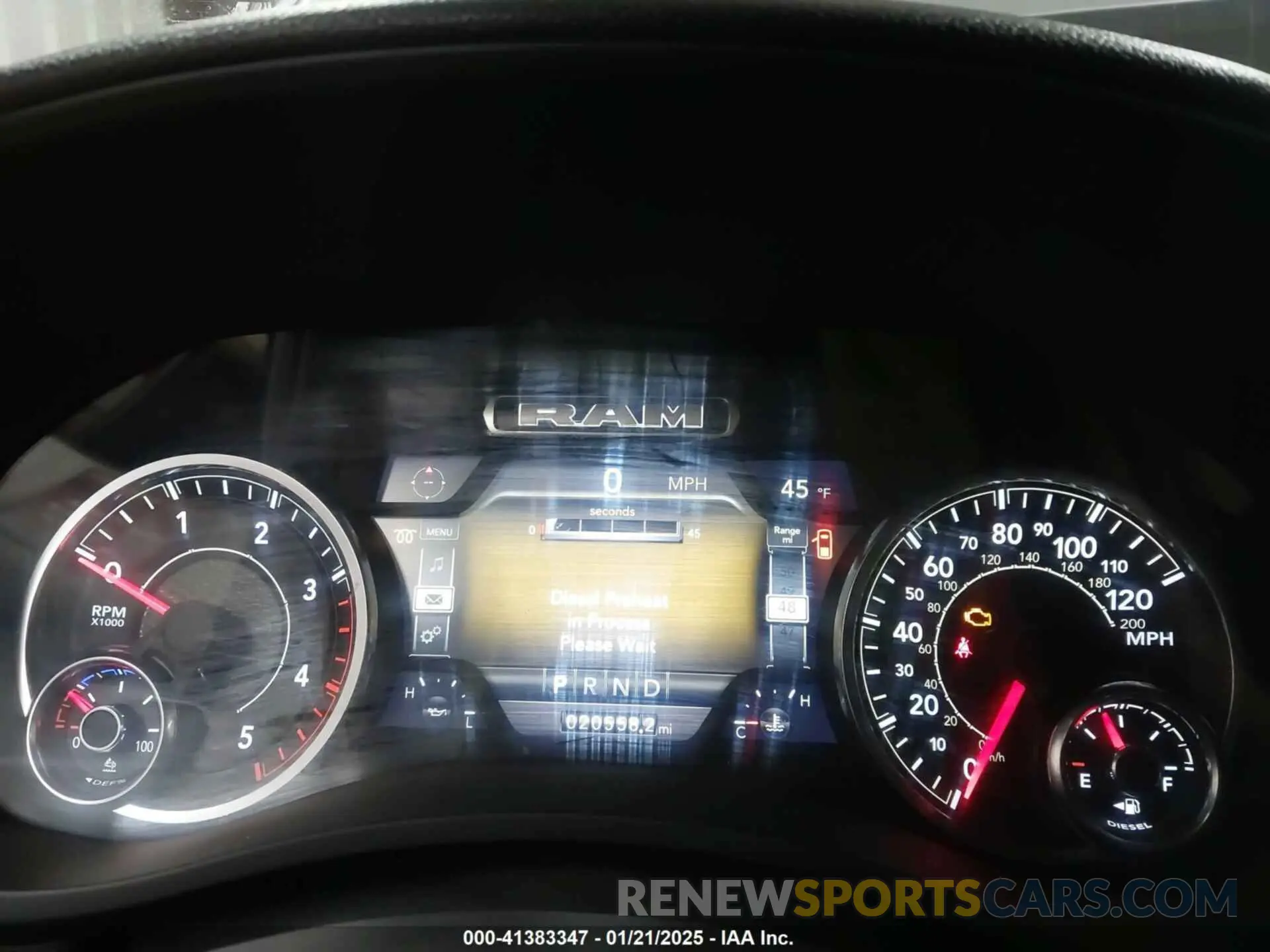 7 fotografías del automóvil dañado 3C6UR5HL6RG189322 RAM 2500 2024