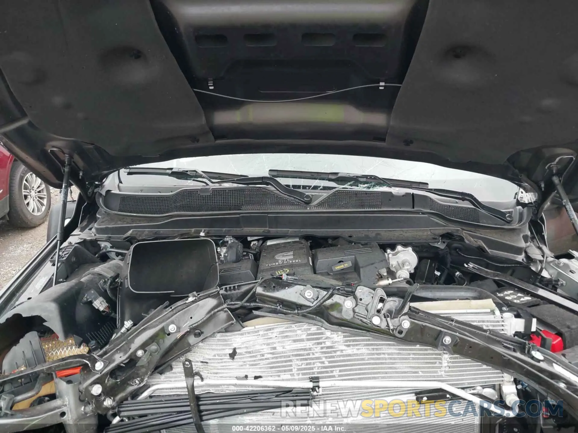 10 fotografías del automóvil dañado 3C6UR5NL0RG329918 RAM 2500 2024
