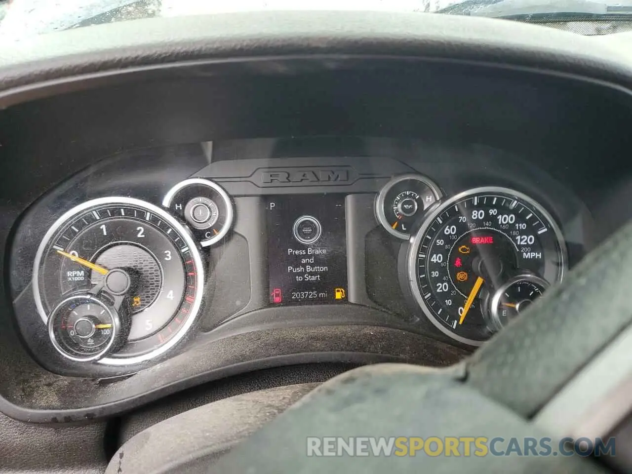 9 fotografías del automóvil dañado 3C63RRGL0KG628833 RAM 3500 2019