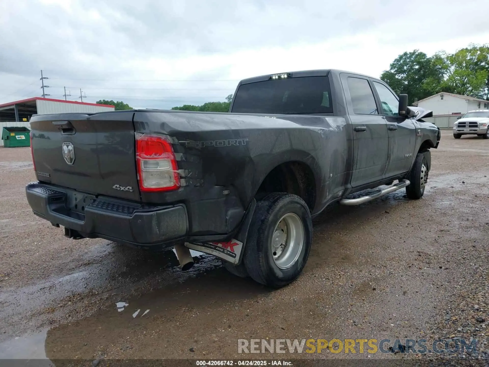 4 fotografías del automóvil dañado 3C63RRHL1KG597364 RAM 3500 2019