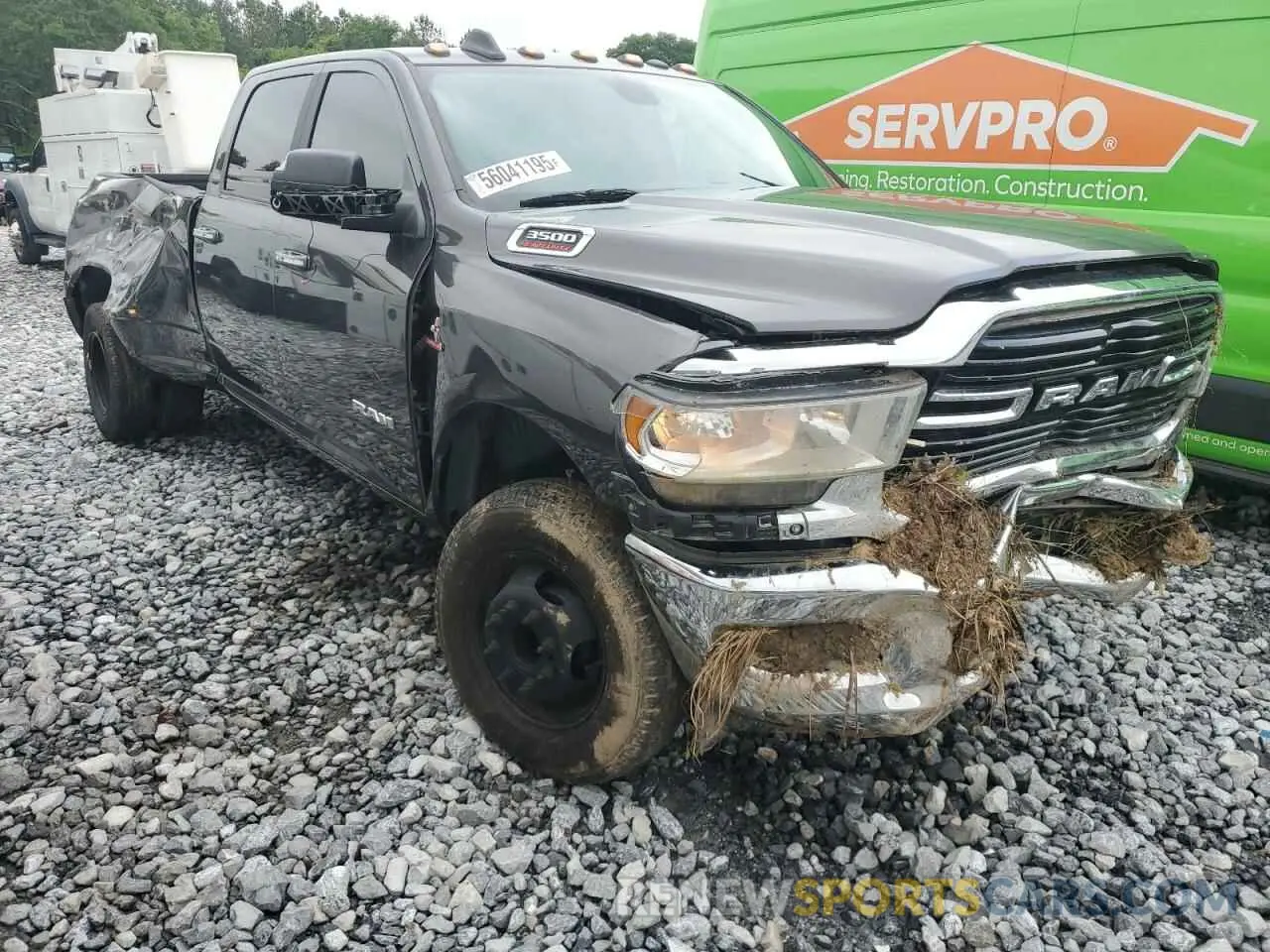 1 fotografías del automóvil dañado 3C63RRHL6KG620119 RAM 3500 2019