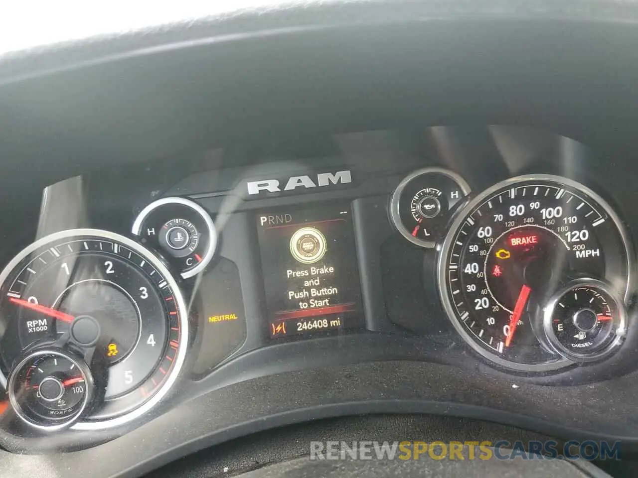 9 fotografías del automóvil dañado 3C63RRGL1LG190776 RAM 3500 2020