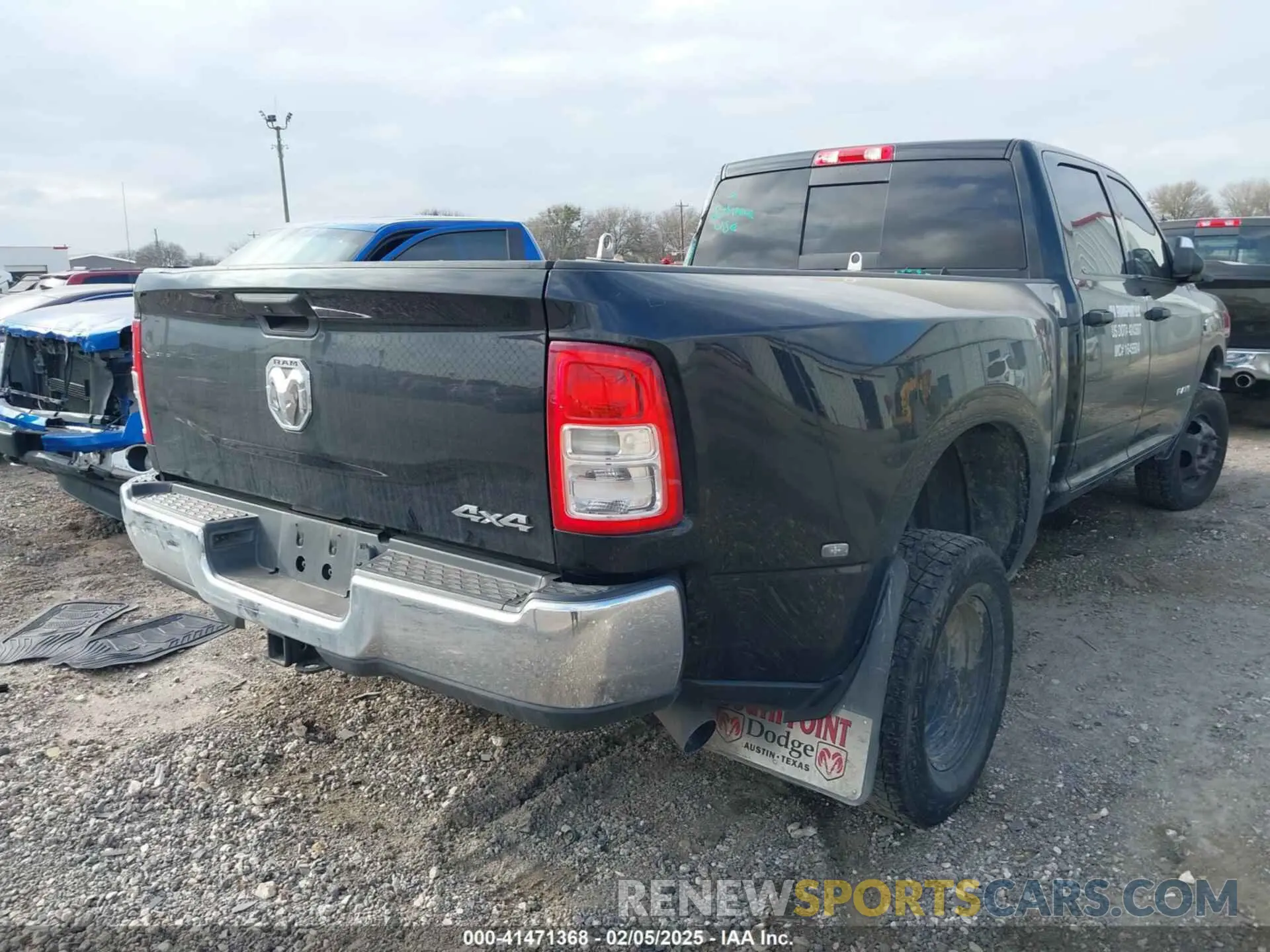 4 fotografías del automóvil dañado 3C63RRGL5LG219566 RAM 3500 2020