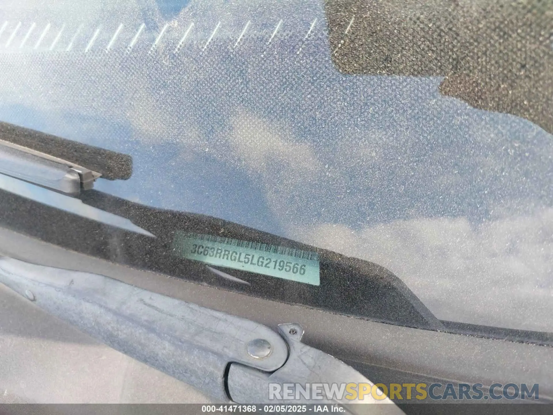 9 fotografías del automóvil dañado 3C63RRGL5LG219566 RAM 3500 2020