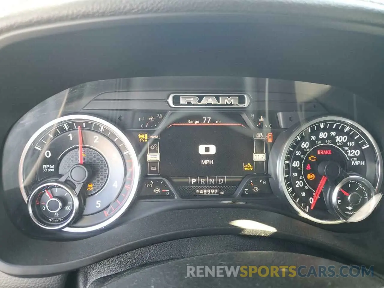 9 fotografías del automóvil dañado 3C63RRJL7LG166670 RAM 3500 2020