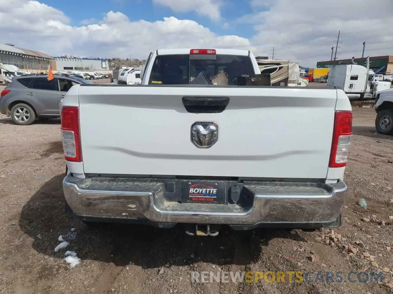 6 fotografías del automóvil dañado 3C63RRGL3MG617781 RAM 3500 2021