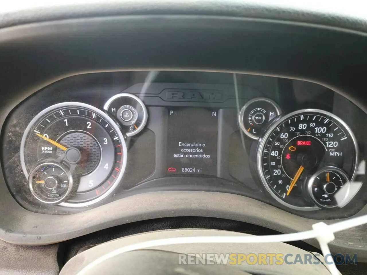 9 fotografías del automóvil dañado 3C63RRGL3MG617781 RAM 3500 2021