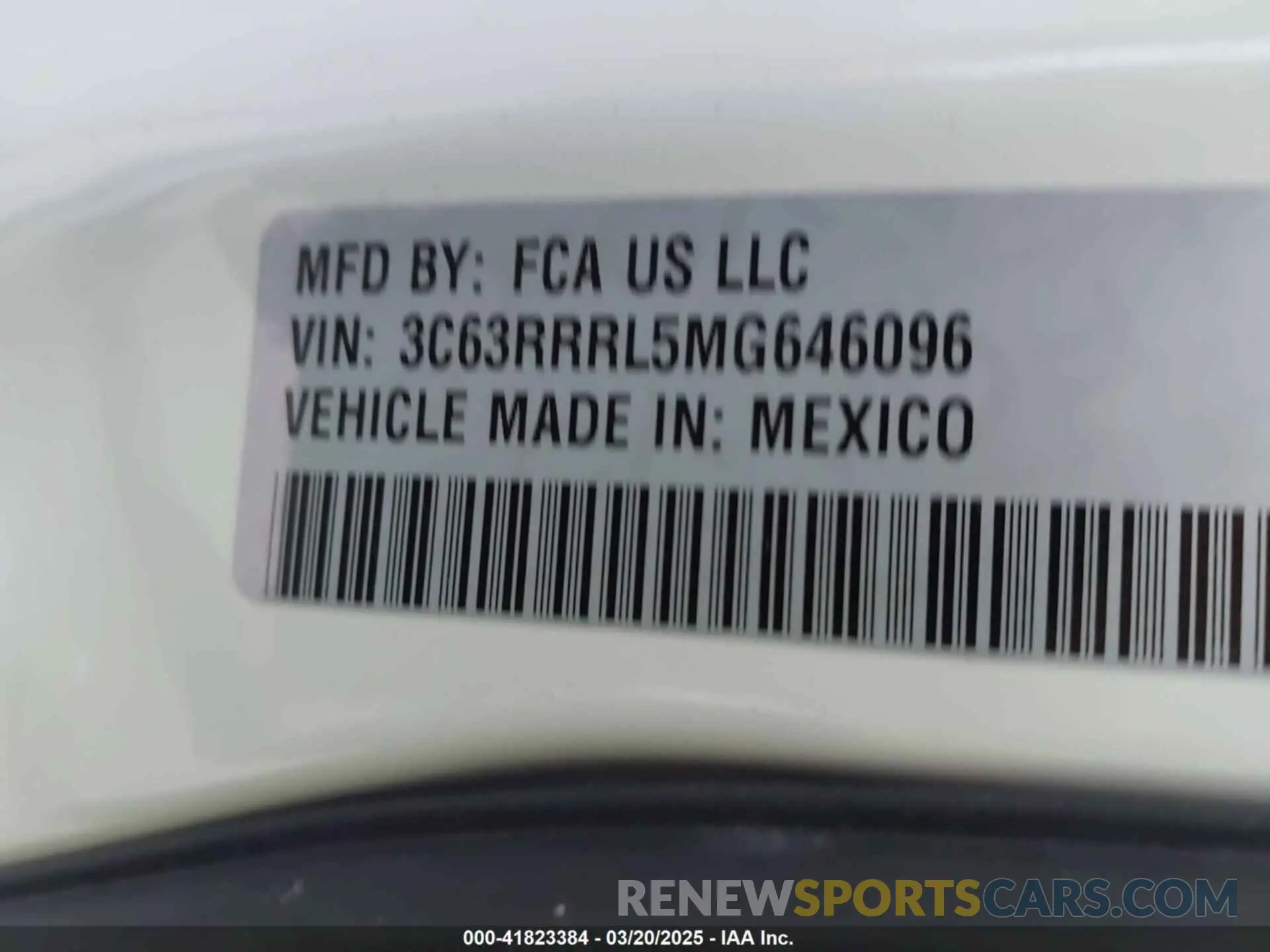 9 fotografías del automóvil dañado 3C63RRRL5MG646096 RAM 3500 2021