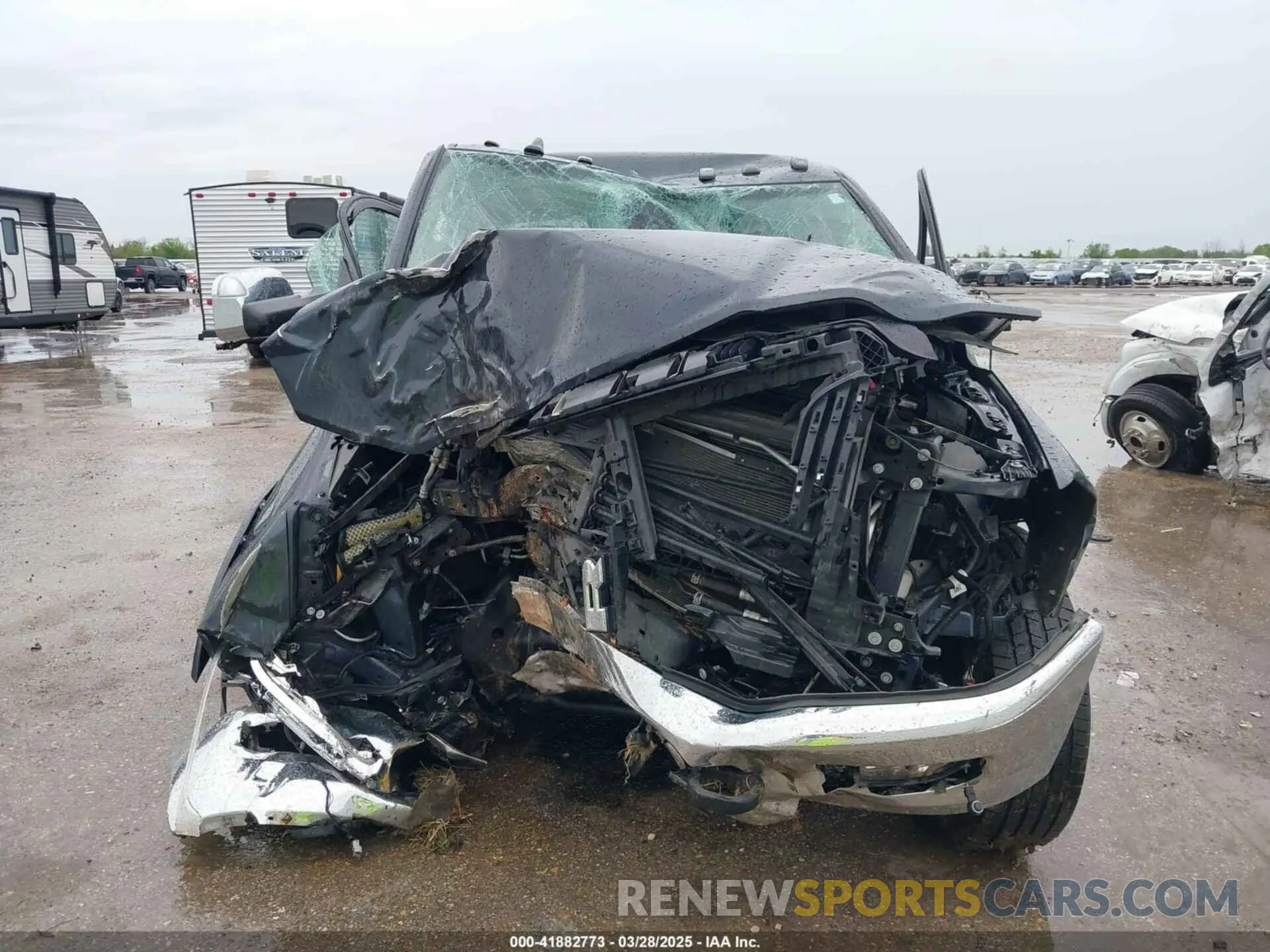 11 fotografías del automóvil dañado 3C63R3EL0NG135612 RAM 3500 2022