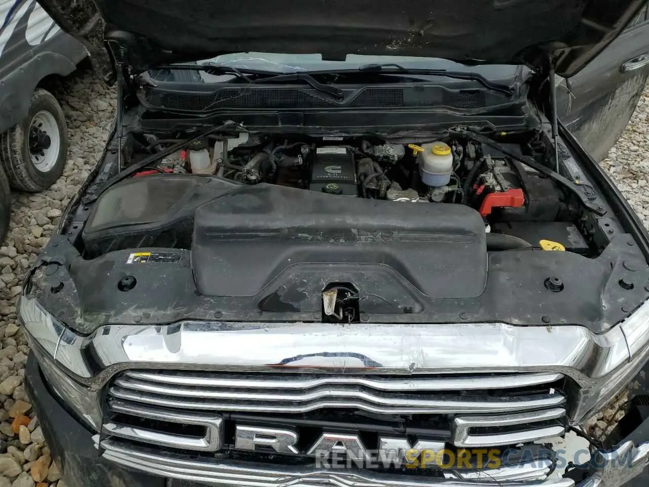 12 fotografías del automóvil dañado 3C63R3EL8NG287203 RAM 3500 2022