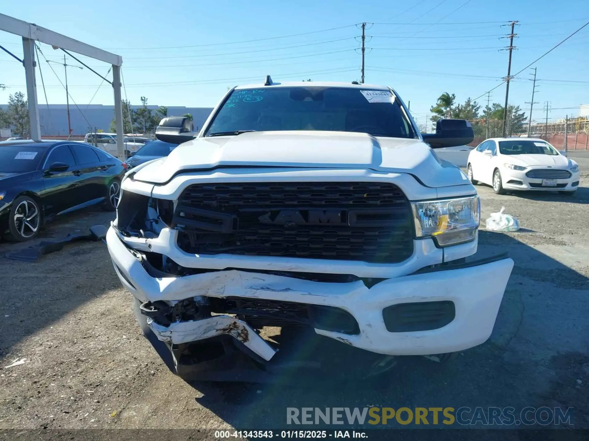 13 fotografías del automóvil dañado 3C63R3GL5NG320056 RAM 3500 2022