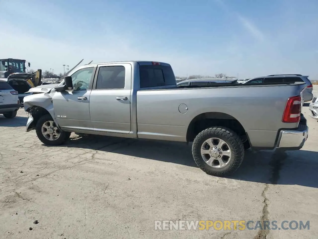 2 fotografías del automóvil dañado 3C63R3HL8NG175707 RAM 3500 2022