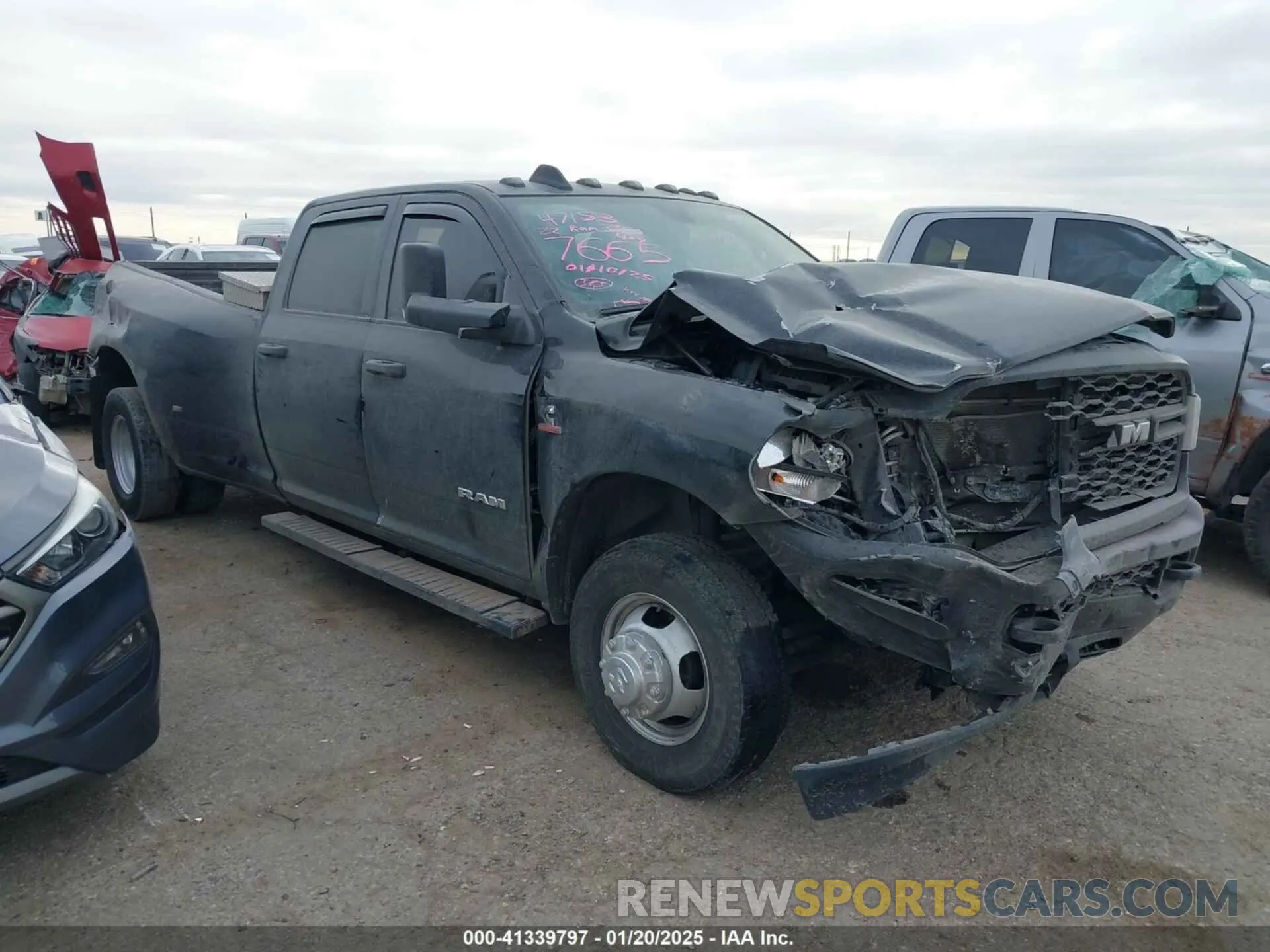 1 fotografías del automóvil dañado 3C63RRGL2NG357665 RAM 3500 2022