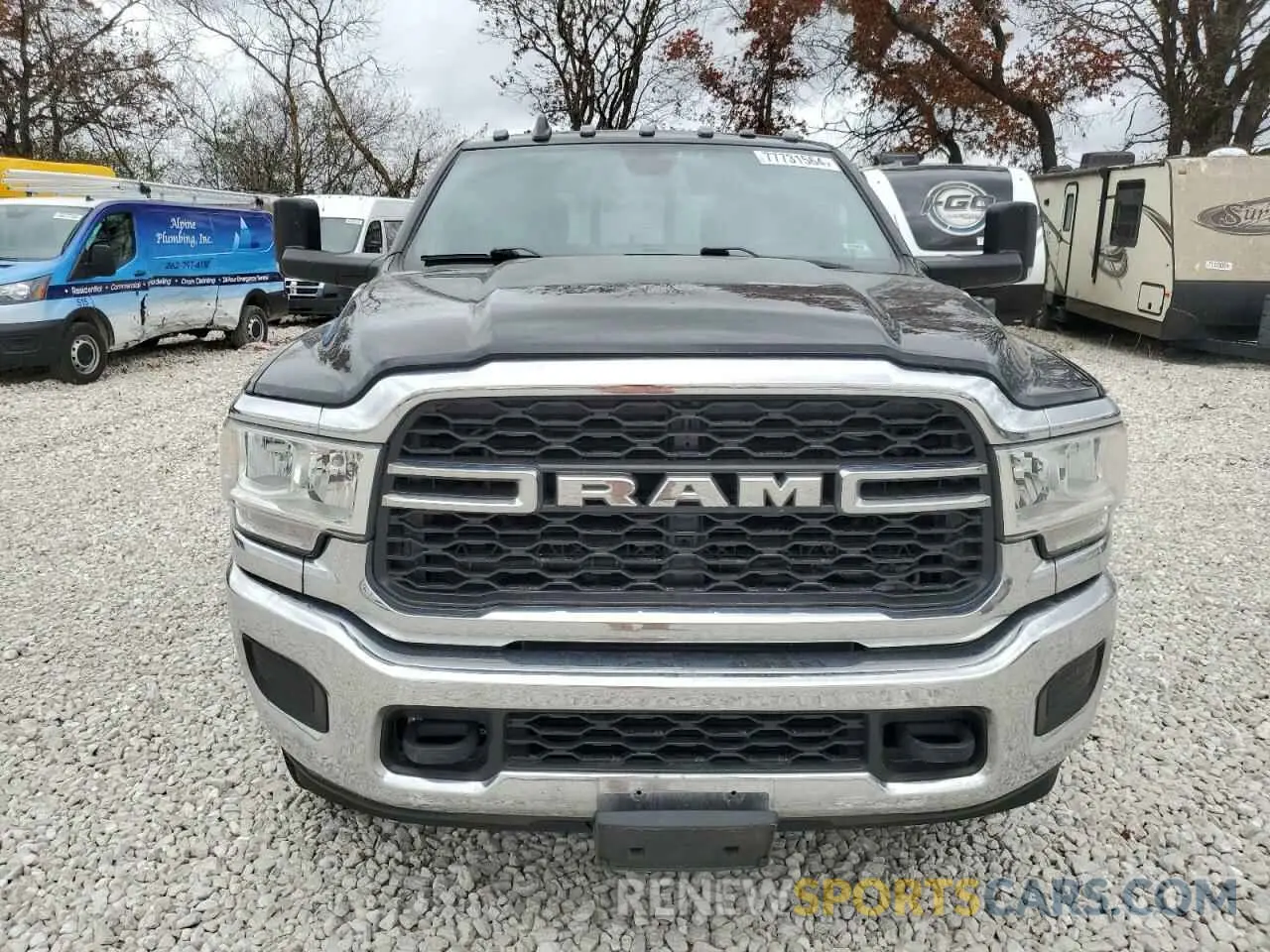 5 fotografías del automóvil dañado 3C63RRGL2NG432817 RAM 3500 2022