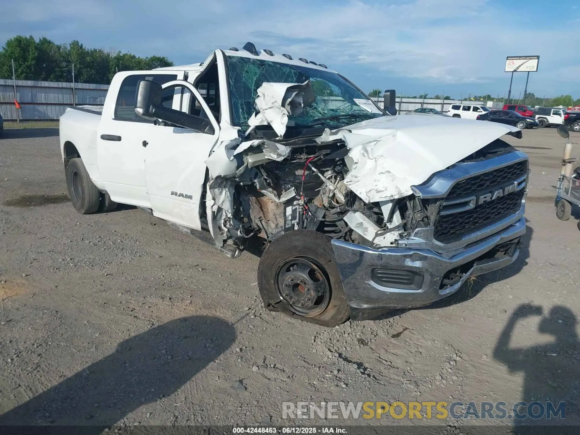 1 fotografías del automóvil dañado 3C63RRGL4NG334842 RAM 3500 2022