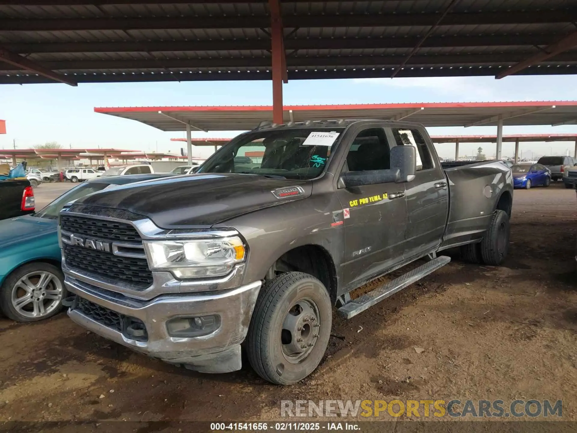 2 fotografías del automóvil dañado 3C63RRHL1NG189189 RAM 3500 2022