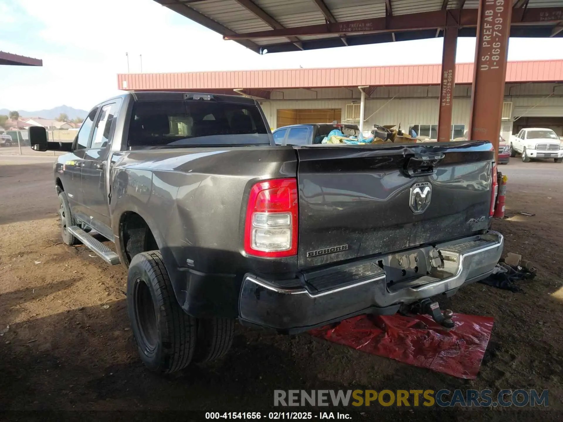 3 fotografías del automóvil dañado 3C63RRHL1NG189189 RAM 3500 2022