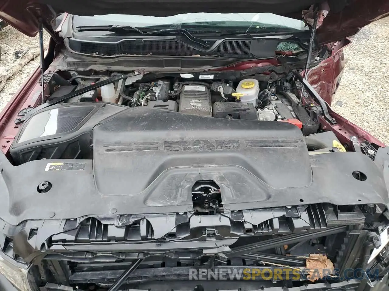12 fotografías del automóvil dañado 3C63R3CL5PG521335 RAM 3500 2023