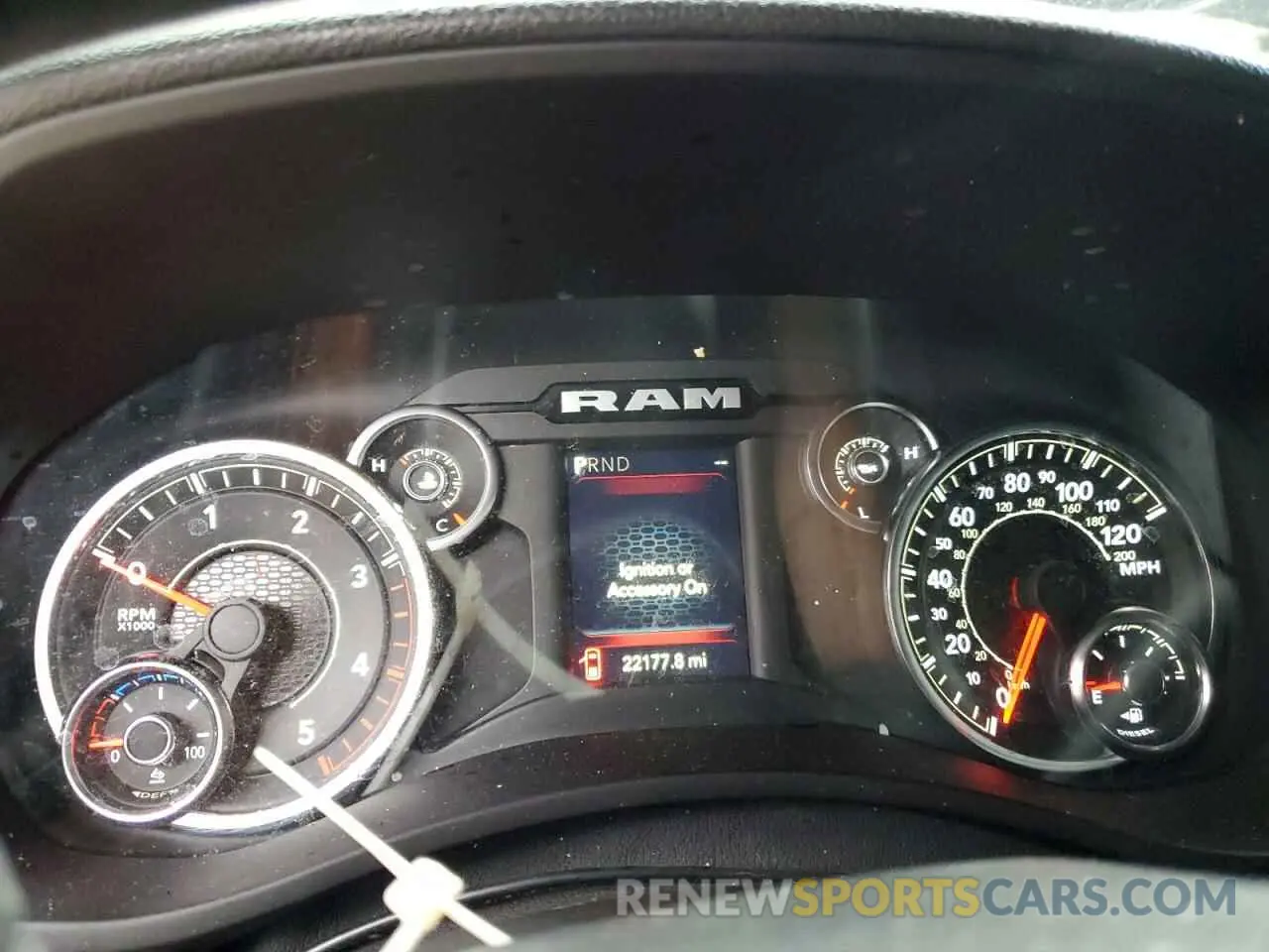 9 fotografías del automóvil dañado 3C63R3CL5PG521335 RAM 3500 2023