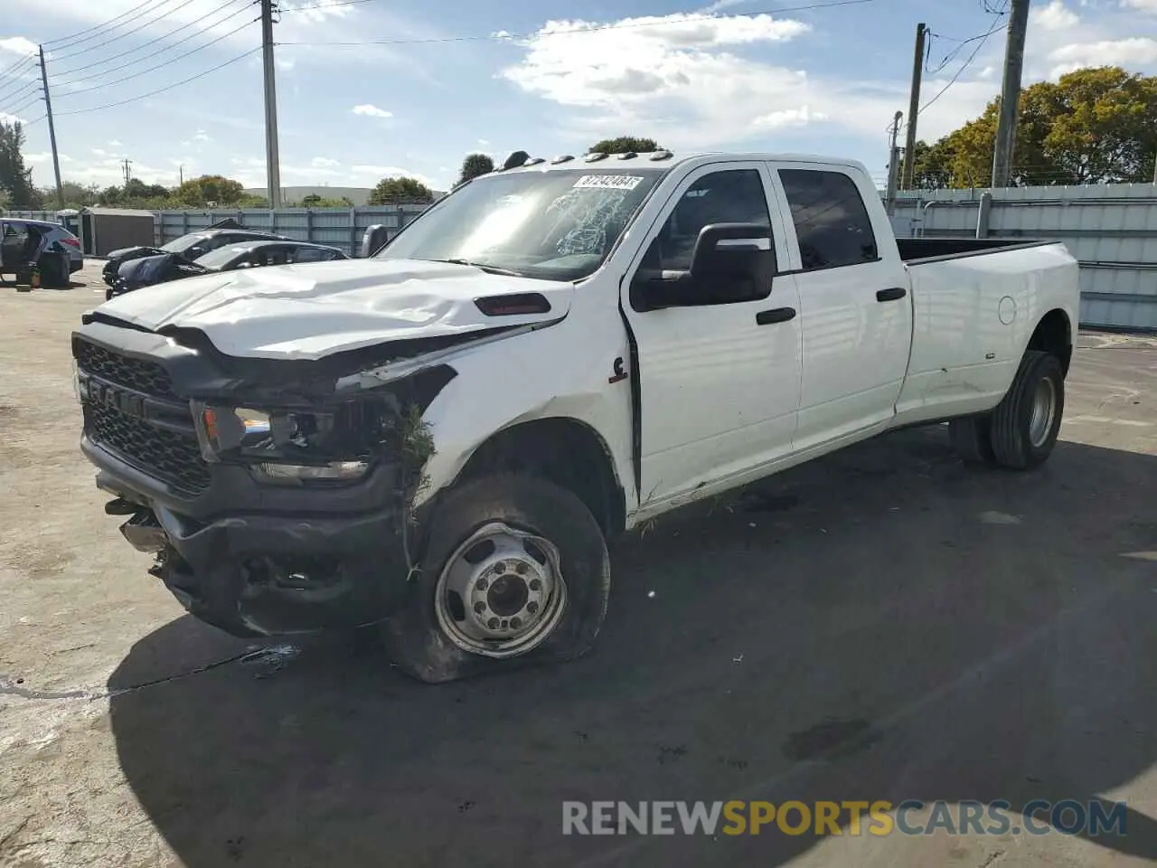 1 fotografías del automóvil dañado 3C63RRGL4PG626039 RAM 3500 2023