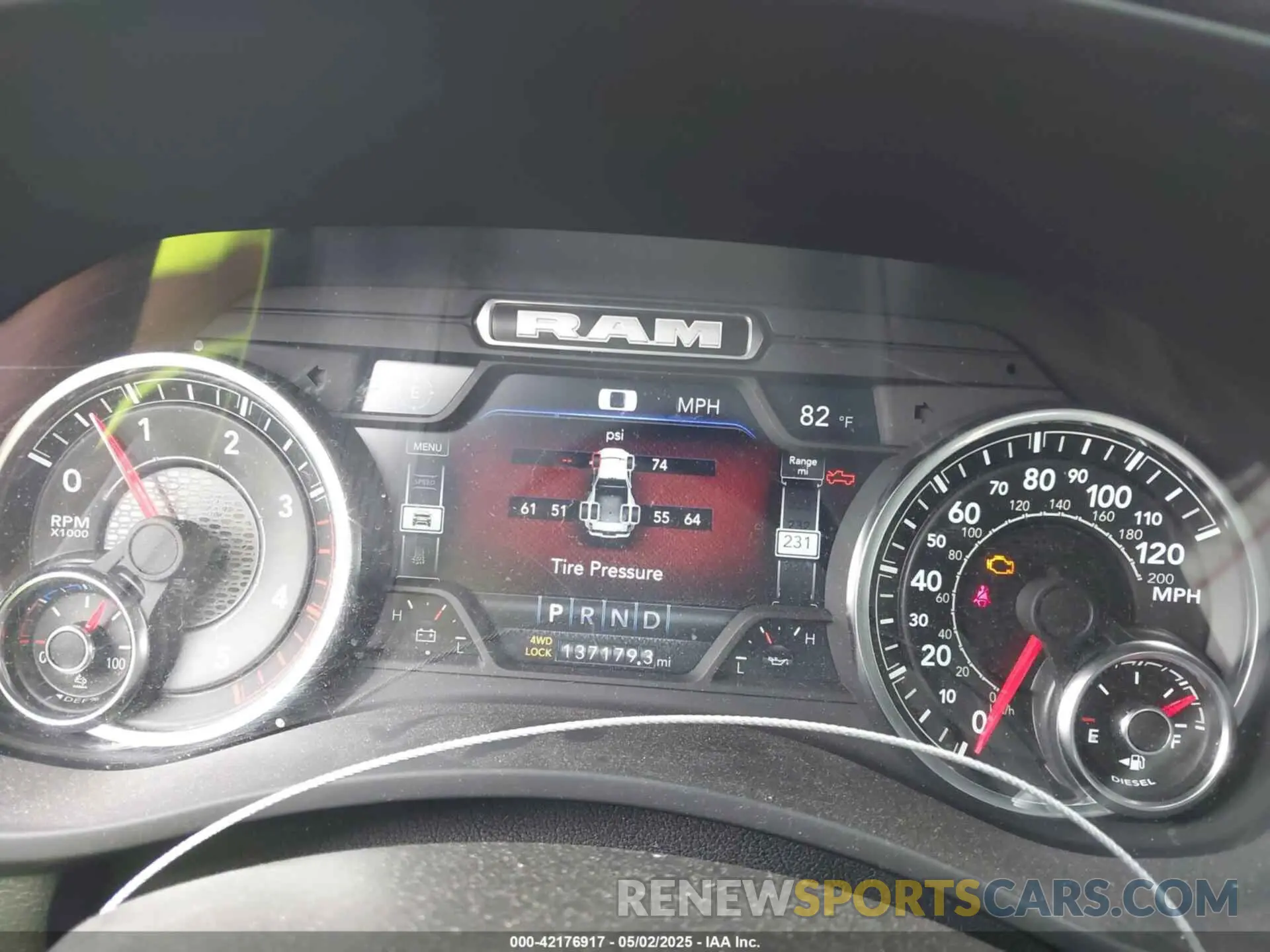 5 fotografías del automóvil dañado 3C63RRGL4PG630141 RAM 3500 2023