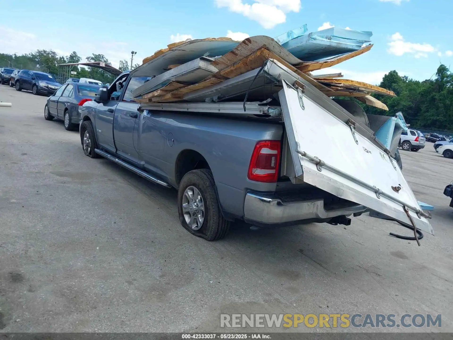 3 fotografías del automóvil dañado 3C63R3HL1RG198705 RAM 3500 2024