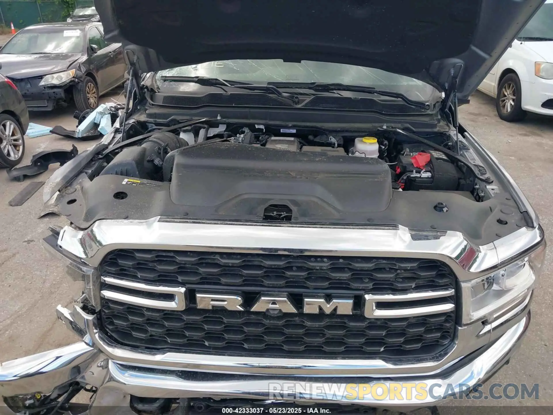 9 fotografías del automóvil dañado 3C63R3HL1RG198705 RAM 3500 2024