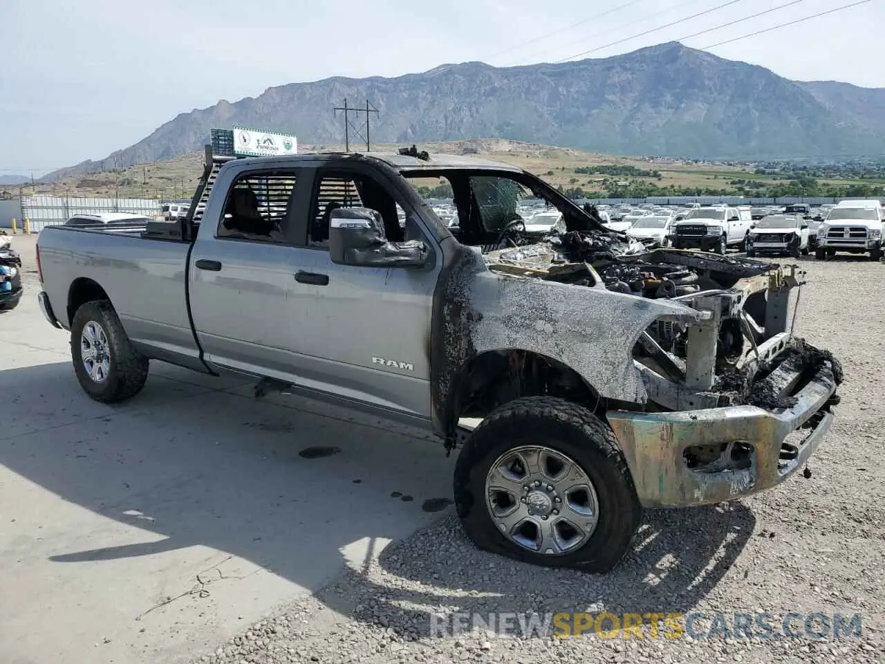4 fotografías del automóvil dañado 3C63R3HL5RG149099 RAM 3500 2024