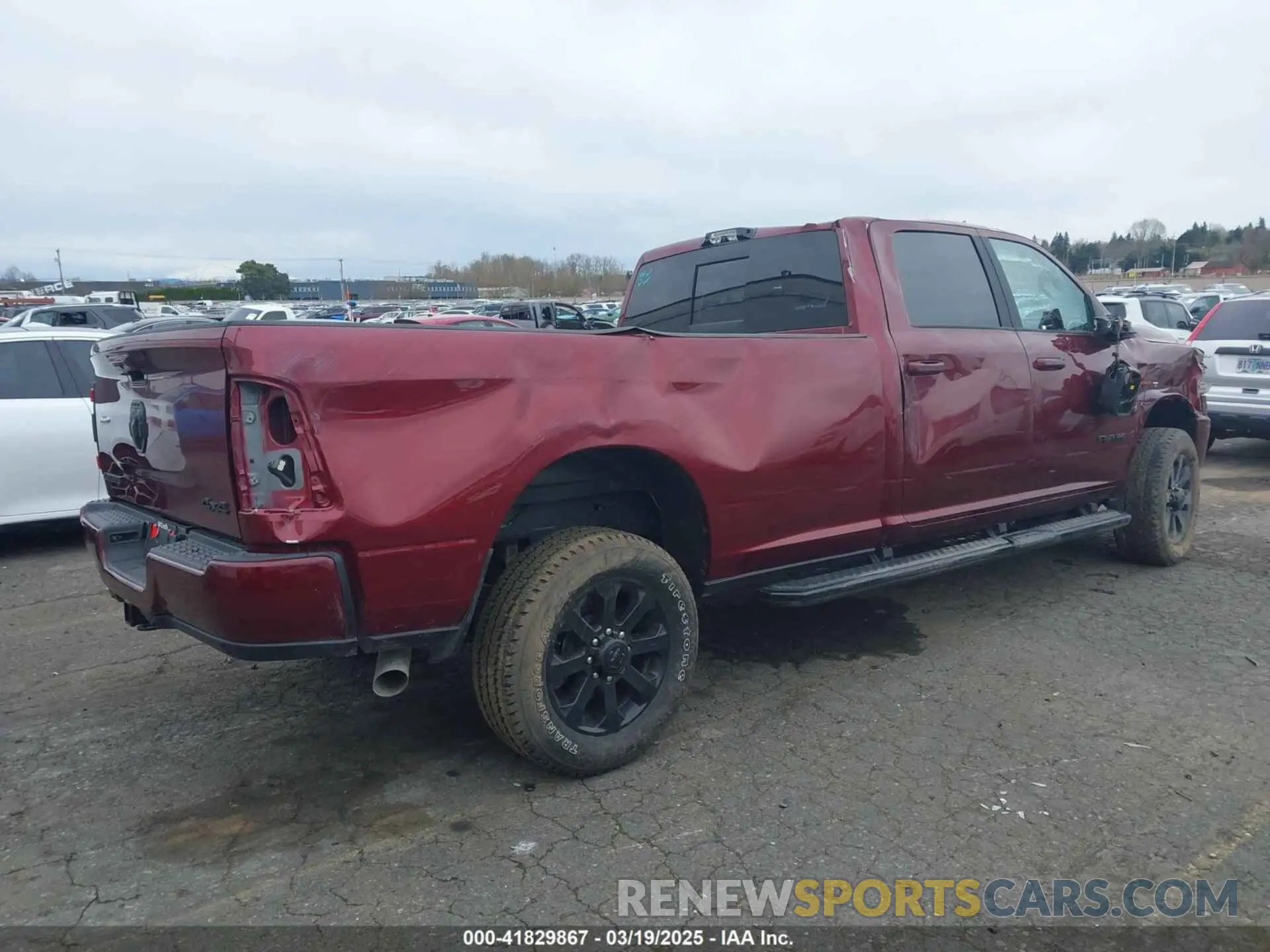 4 fotografías del automóvil dañado 3C63R3JL1RG265653 RAM 3500 2024
