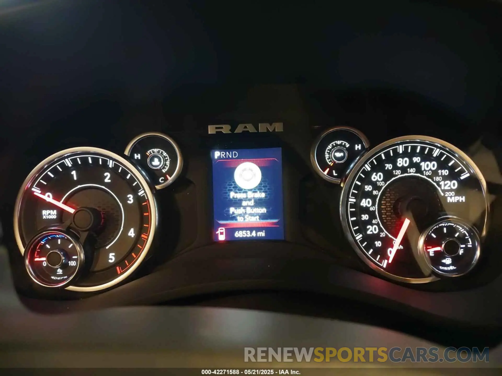 7 fotografías del automóvil dañado 3C63RRGL3RG289768 RAM 3500 2024