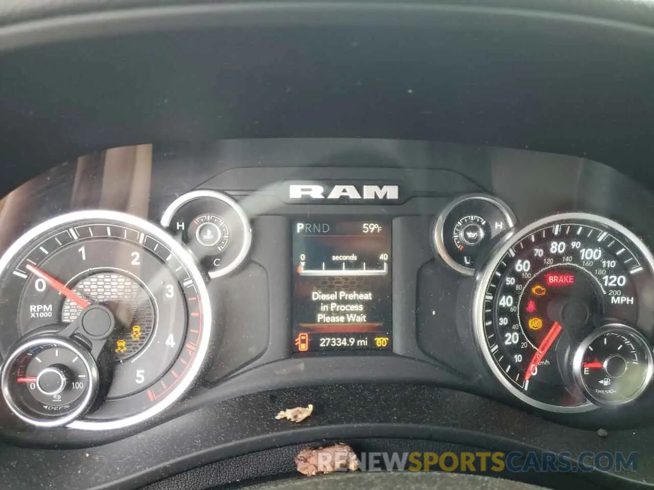 9 fotografías del automóvil dañado 3C63RRHL1RG271736 RAM 3500 2024