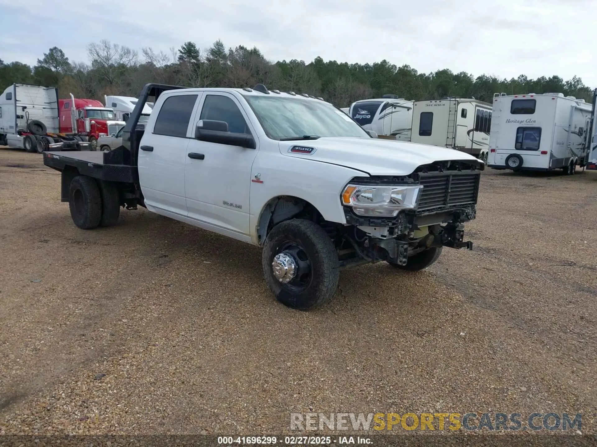 1 fotografías del automóvil dañado 3C7WRTCL1LG225649 RAM 3500 CHASSIS 2020