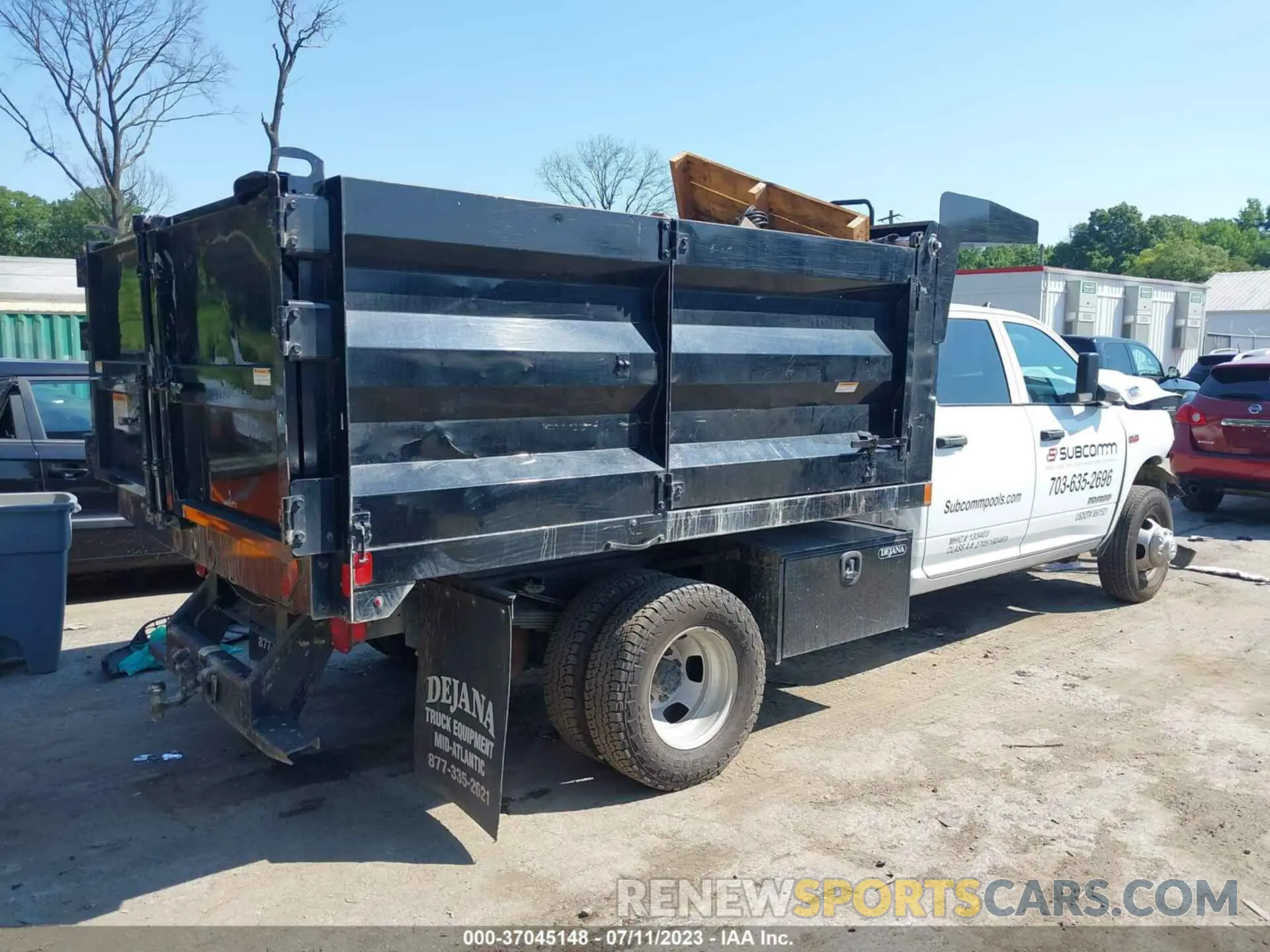3 fotografías del automóvil dañado 3C7WRTCJXMG646205 RAM 3500 CHASSIS 2021